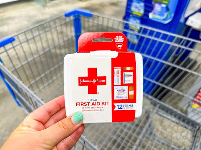 First-Aid Travel Kit, Only $1.38 After Walmart Cash Offer card image