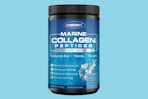 a tub of collagen powder 