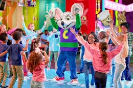 Chuck E. Cheese Unlimited Games for 60 Minutes, as Low as $20 at Groupon card image