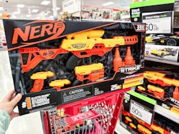 Nerf Battalion Blasters Set, Only $10.44 for Target Black Friday card image