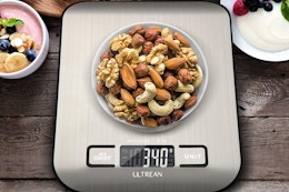 Digital Food Scale Drops to $3.99 With Amazon Coupon (Reg. $15) card image