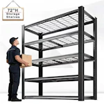 Metal Shelving Unit
