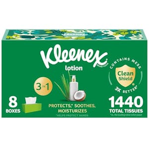 Kleenex Lotion Facial Tissues 8-Pack