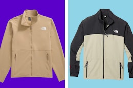 The North Face, Up to 50% Off at REI: $35 Sweatshirt, $75 Jacket, and More card image