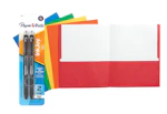 1 Paper Mate Pen 2-Pack + 1 Folder