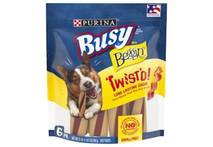 2 Purina Busy Bone Dog Treats