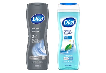 2 Dial Body Washes