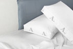 Lifestyle image of the Allswell Side Sleeper pillow 2-pack