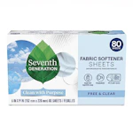 Seventh Generation Dryer Sheets