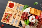 Bamboo Charcuterie Board Set