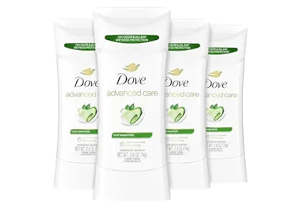 Dove Deodorant 4-Pack