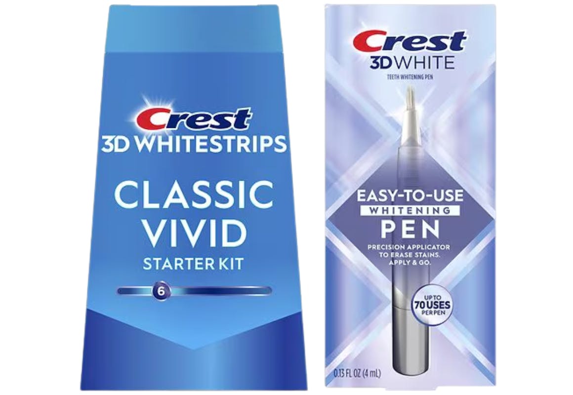 2 Crest Whitening Products