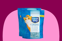 Fresh Step Crystals Cat Litter 2-Pack, as Low as $17.19 at Amazon card image