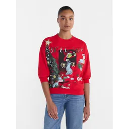 Women's Grinch Fleece Sweatshirt