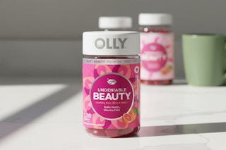 Olly bottle on kitchen counter