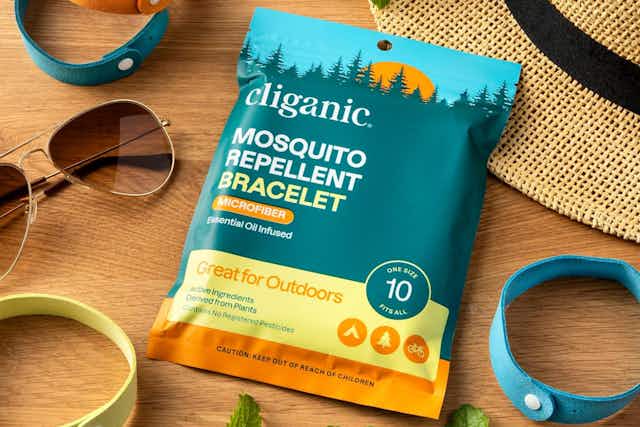 Mosquito Repellent Bracelets 10-Pack, Only $5.49 on Amazon card image