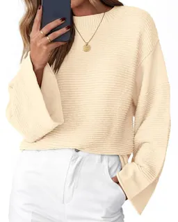 KIRUNDO Women's Oversized Sweater