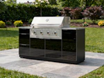 Outdoor Kitchen Grill Island
