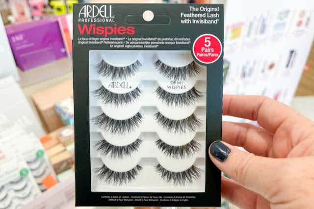 Ardell False Eyelashes Wispies, as Low as $7.25 on Amazon card image