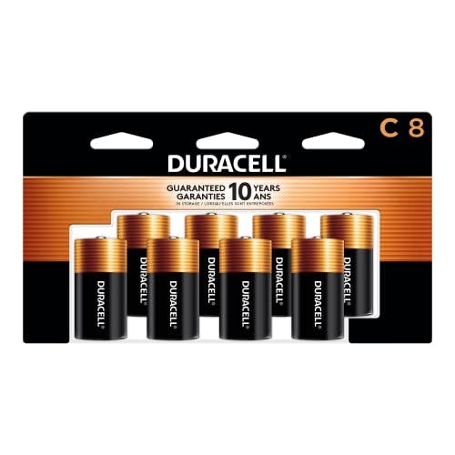 Duracell Coppertop C Batteries