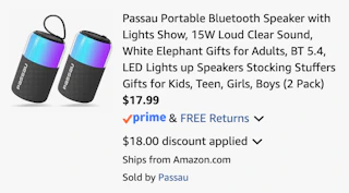 Amazon Portable Bluetooth Speaker 2026