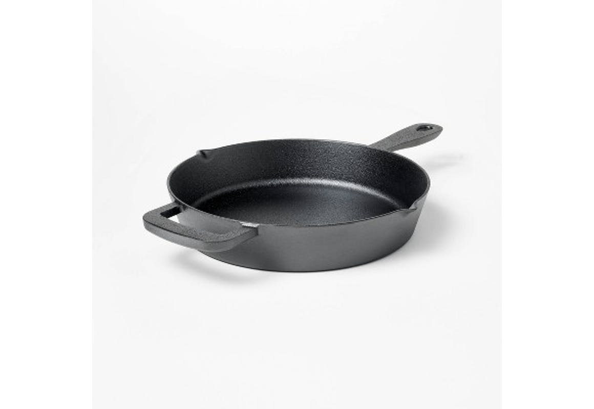 Figmint Cast Iron Seasoned Skillet