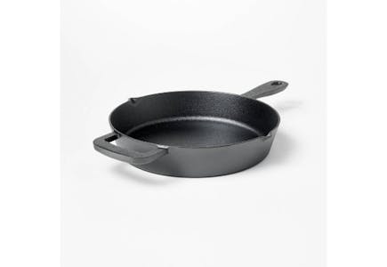 Figmint Cast Iron Seasoned Skillet