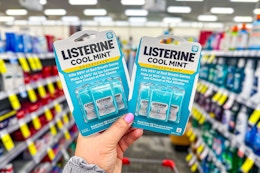Listerine Pocketpaks Breath Strips, Only $2.49 Each at CVS card image