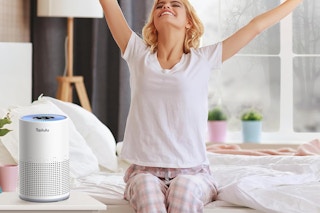 Air Purifier 1200 Ft², Tailulu H13 True HEPA Air Filter Portable Air Purifier with 12dB Sleep Mode, Speed Control, Timer, Quiet Air Cleaner