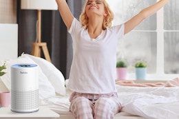 Air Purifier 1200 Ft², Tailulu H13 True HEPA Air Filter Portable Air Purifier with 12dB Sleep Mode, Speed Control, Timer, Quiet Air Cleaner