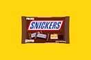 a bag of snickers fun size