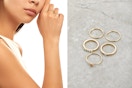 walmart time and tru initial letter ring set collage