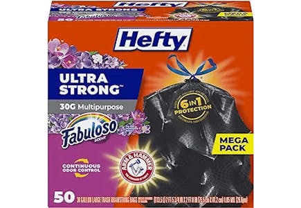 3 Hefty Trash Bag Boxes