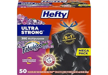 3 Hefty Trash Bag Boxes