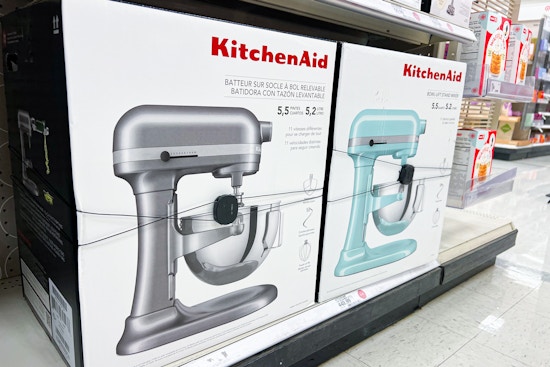 KitchenAid 5.5-Quart Bowl-Lift Stand Mixer, Only $265.99 at Target