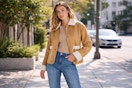 Walmart Time and Tru women's shearling jacket