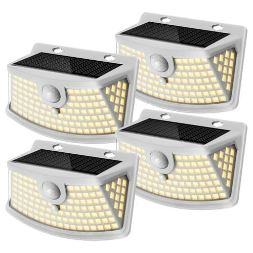 Solar Motion Sensor Lights 4-Pack