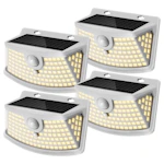 Solar Motion Sensor Lights 4-Pack