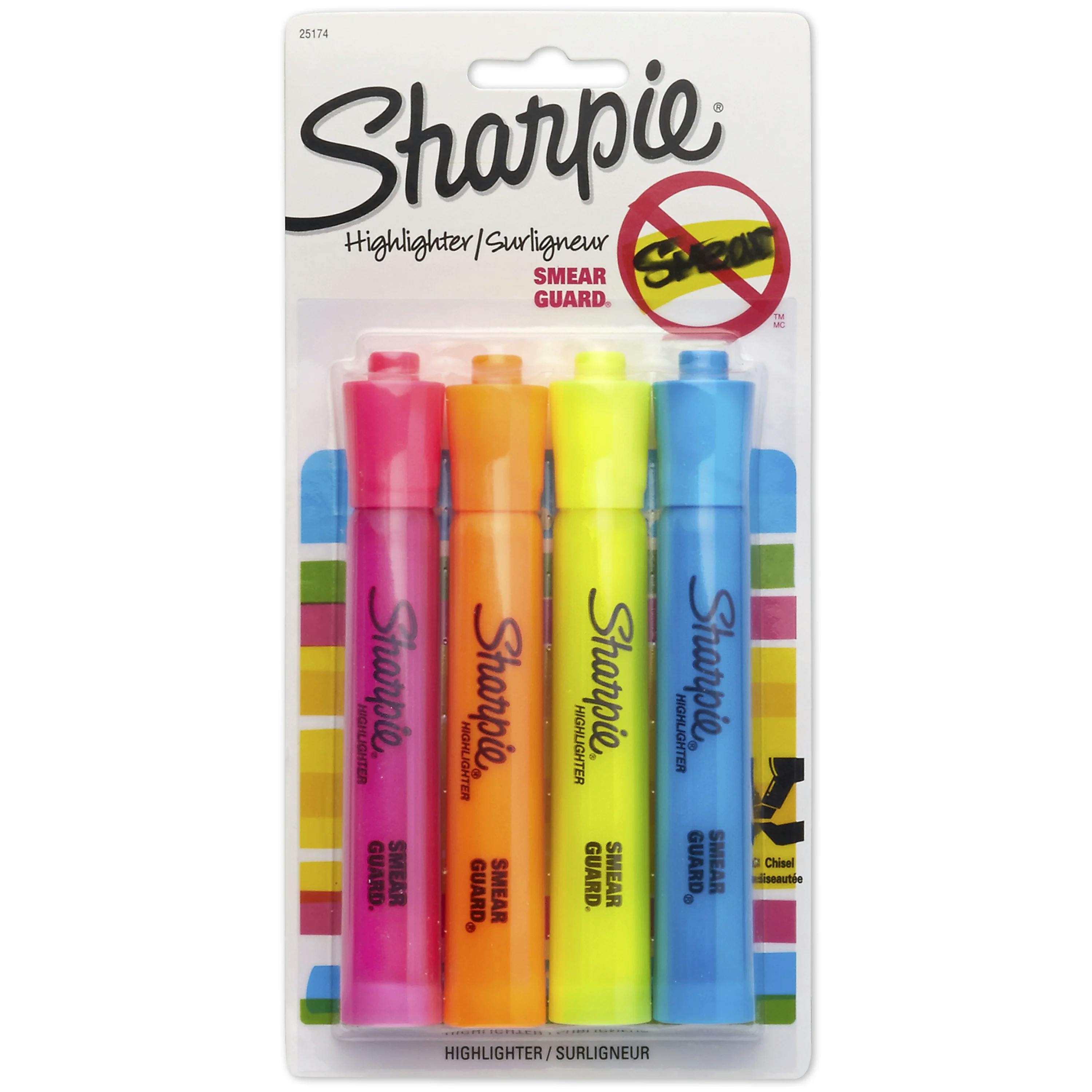 2 Sharpie Highlighters 4-Packs