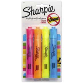 2 Sharpie Highlighters 4-Packs