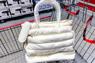 costco ipack puffy tote in cart