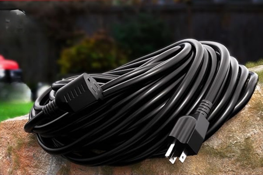 25-foot black extension cord Amazon