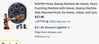 music boxing machine