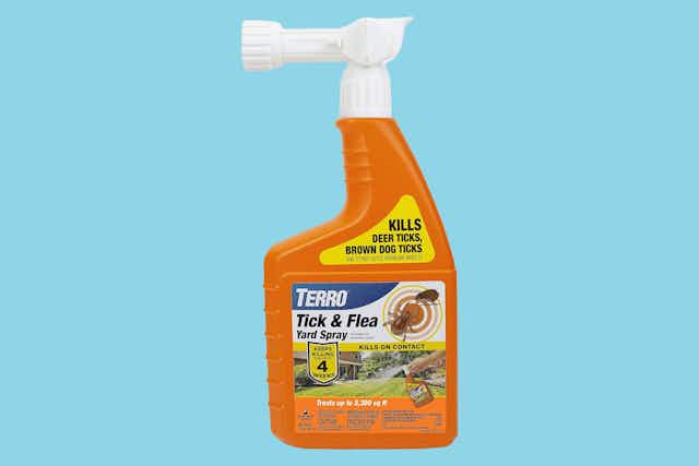 Terro Tick and Flea Yard Spray, Now $6.54 on Amazon card image