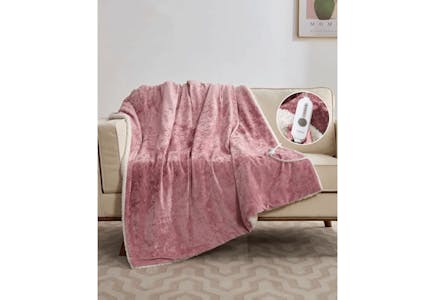 Electric Heated Throw Blanket