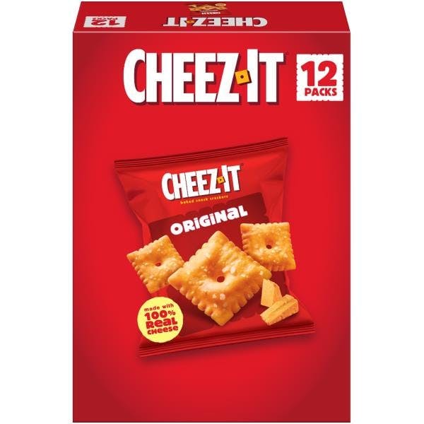 4 Cheez-It Crackers 12-Packs