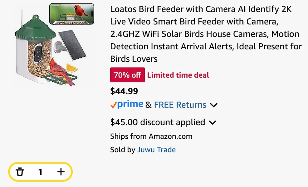 bird feeder