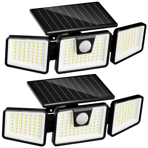 Solar Motion Sensor Lights 2-Pack
