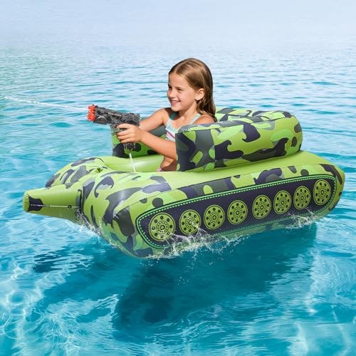 Automatic Electric Water Gun + Pool Float Set