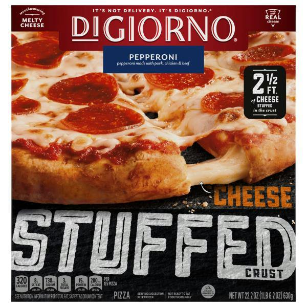 2 DiGiorno Stuffed Crust Pizzas